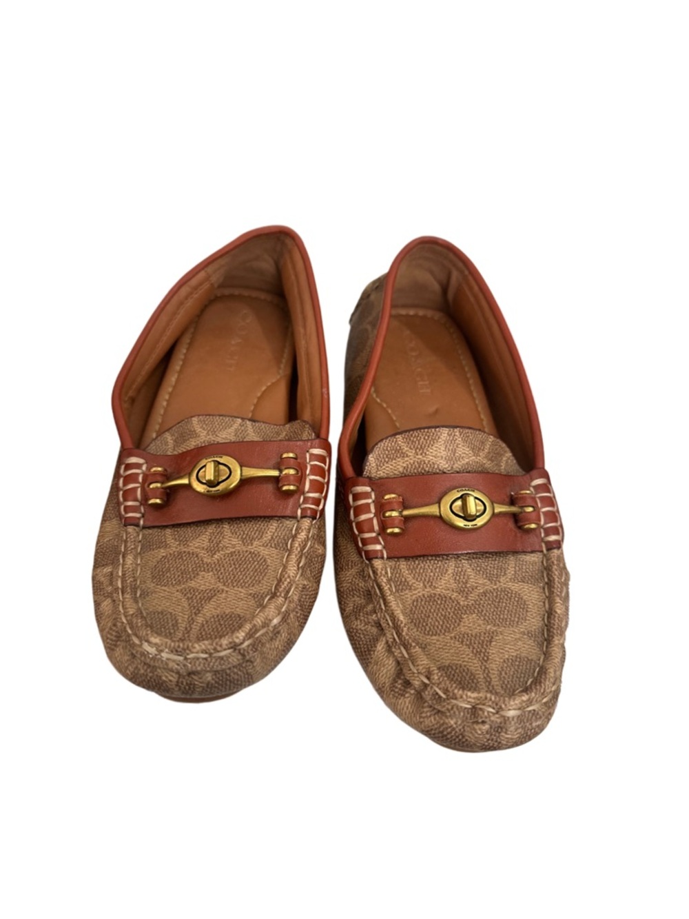 Coach Women's Crosby Turnlock Driver Loafers
